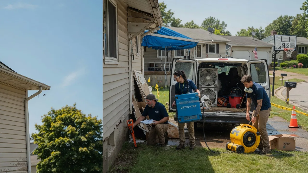Ceiling Leak Cleanup in Sedalia, OH near me